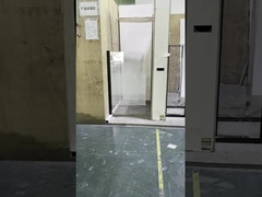 온화 된 유리 샤워 스크린